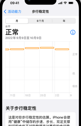 福安iPhone手机维修如何在iPhone开启'步行稳定性通知'