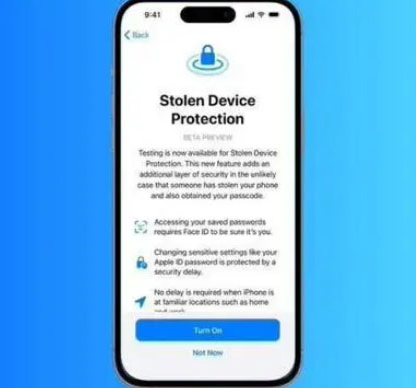 福安苹果授权维修店分享被盗设备保护功能开启方法 