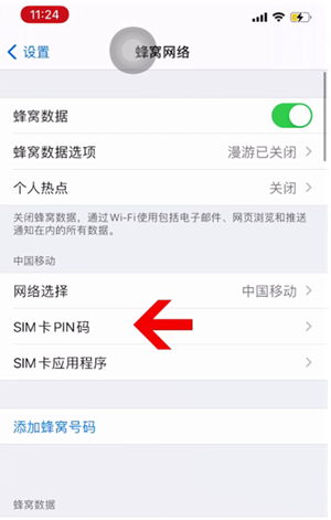 福安苹果14维修网分享如何给iPhone14的SIM卡设置密码 